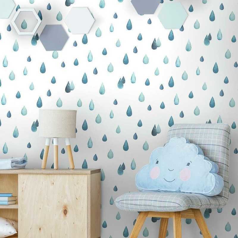 kalotaranis.gr-peel and stick wallpaper,decoration,raindrops