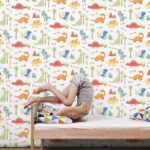 kalotaranis.gr-wallpaper,children's room,dinosaurs